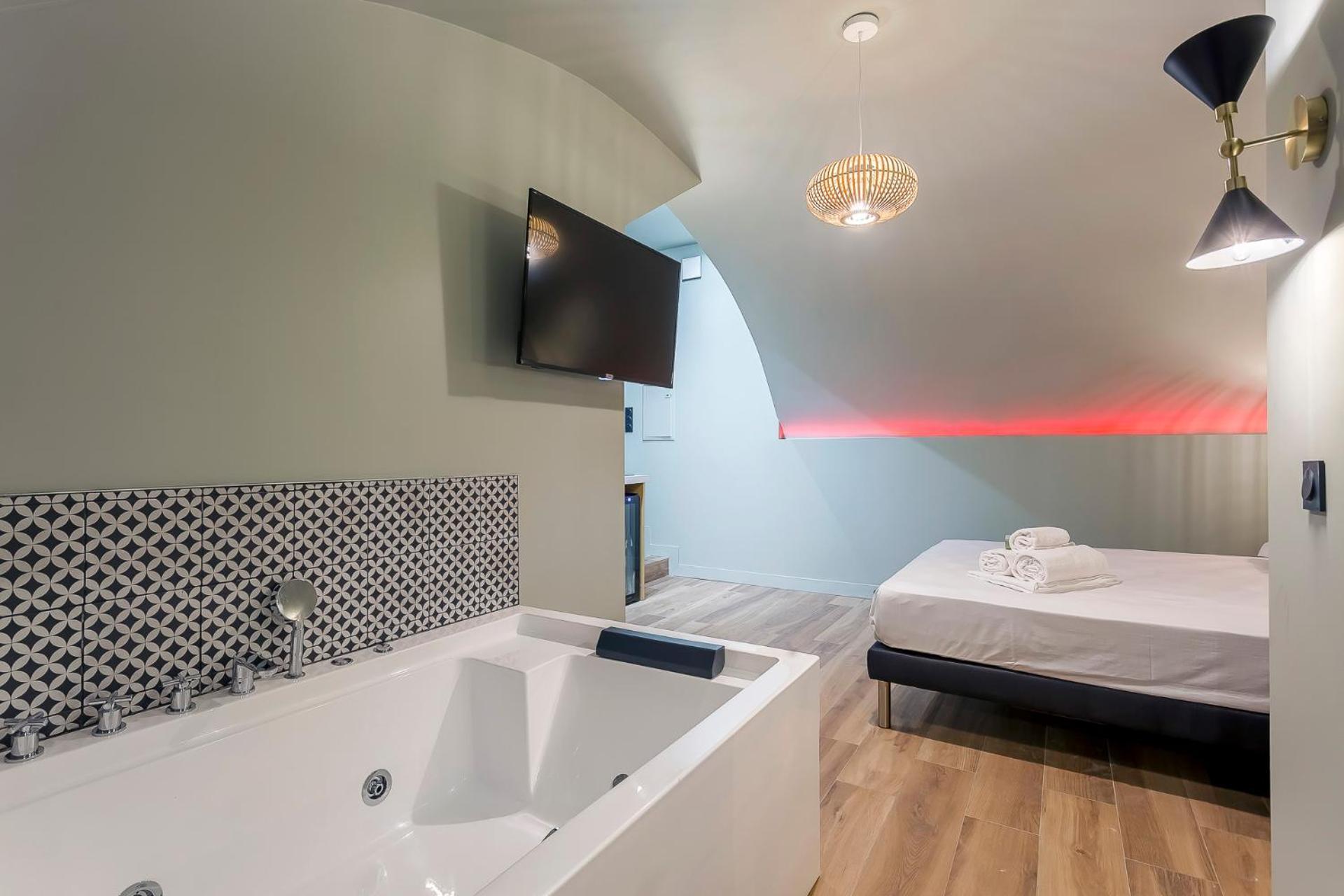 Suite Romantique Balneo Centre Lyon Lião Exterior foto